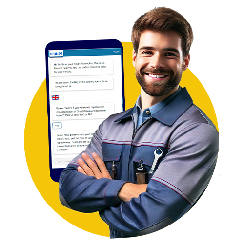 mecânico automóvel inteligente sam móvel