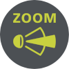 &Iacute;cone de zoom inteligente