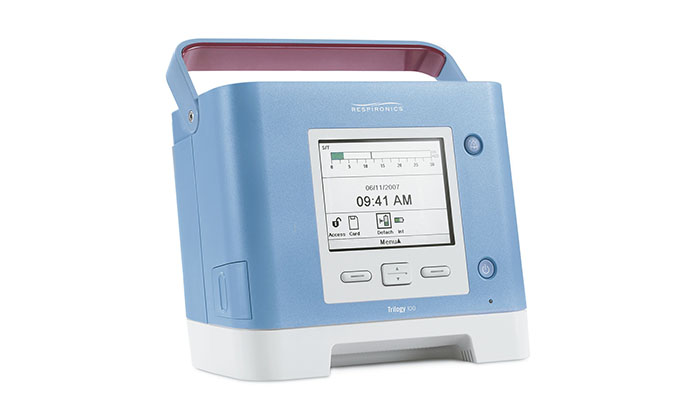 Actualiza&ccedil;&atilde;o pela Philips Respironics relacionada con as repara&ccedil;&otilde;es de Trilogy 100/200